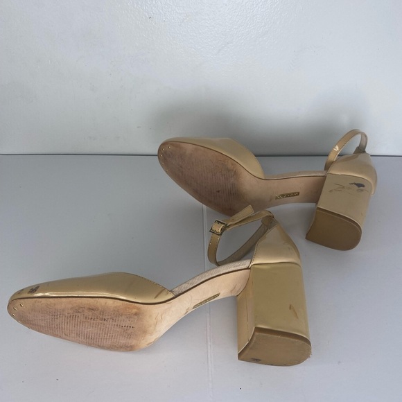 Louise et Cie Cream Block Heel Shoes - Picture 5 of 6